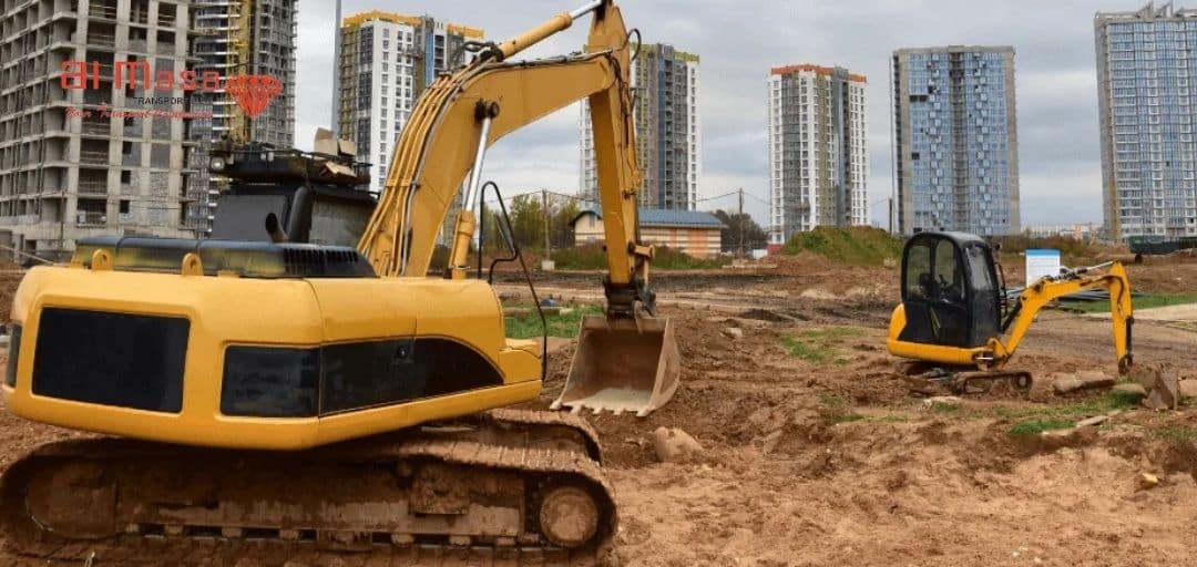 Al Masa Transport has a variety of good brands of excavators for hire at relatively affordable prices