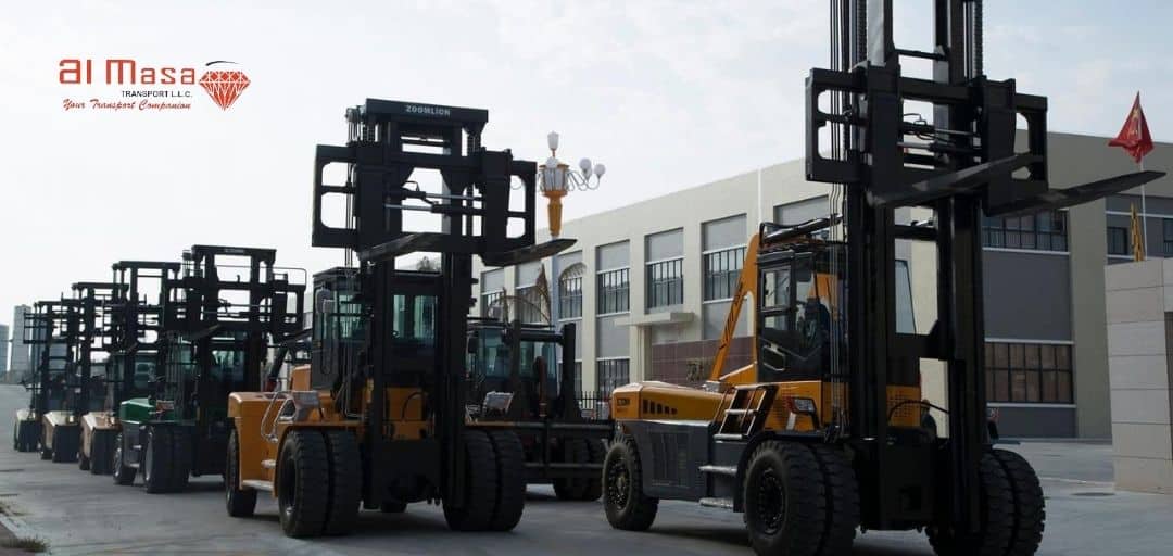 different types of forklift for rent in dubai